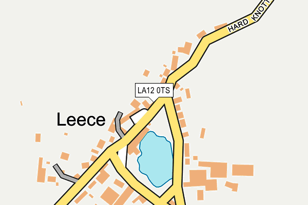 LA12 0TS map - OS OpenMap – Local (Ordnance Survey)