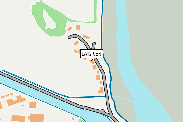 LA12 9EN map - OS OpenMap – Local (Ordnance Survey)