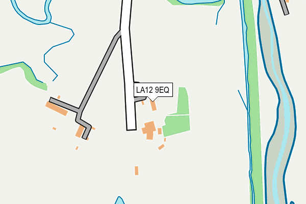 LA12 9EQ map - OS OpenMap – Local (Ordnance Survey)