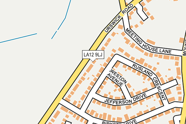 Map of ROBERT REAY LANDSCAPING LIMITED at local scale