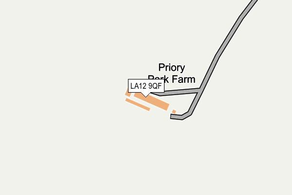 LA12 9QF map - OS OpenMap – Local (Ordnance Survey)