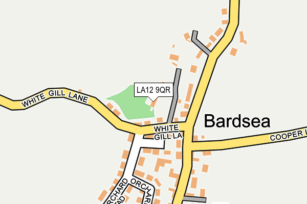 LA12 9QR map - OS OpenMap – Local (Ordnance Survey)