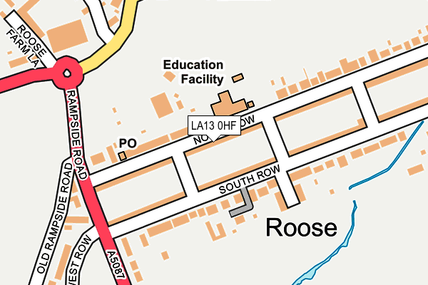 Map of HAMILTON’S WIND SERVICES LTD at local scale