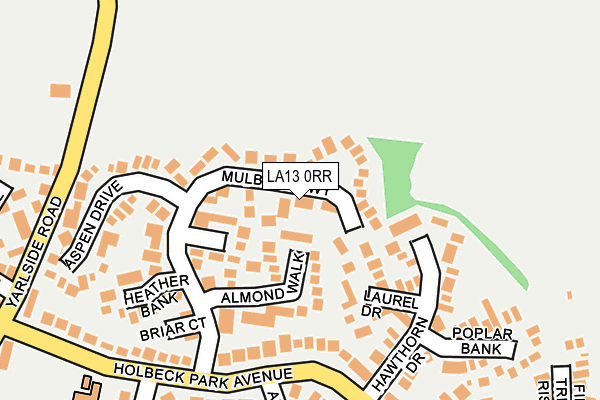 LA13 0RR map - OS OpenMap – Local (Ordnance Survey)