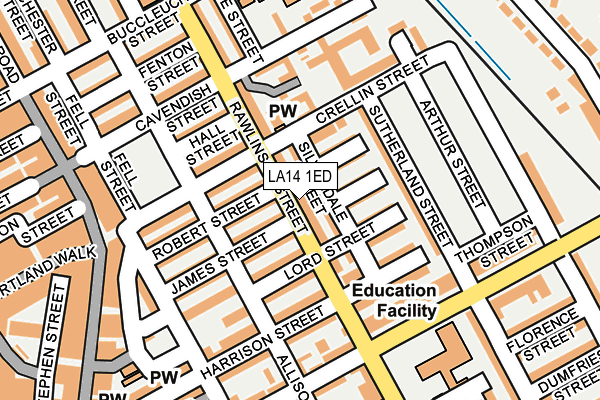 Map of SPICY BITES TAKEAWAY LTD at local scale