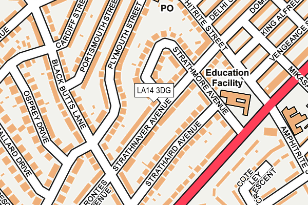 Map of ALAN NEWTON YACHTS LTD at local scale