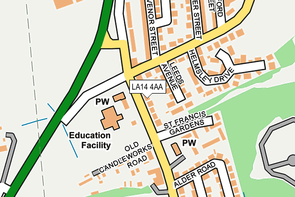 Map of FLAVOURSWORLDBUFFET LIMITED at local scale