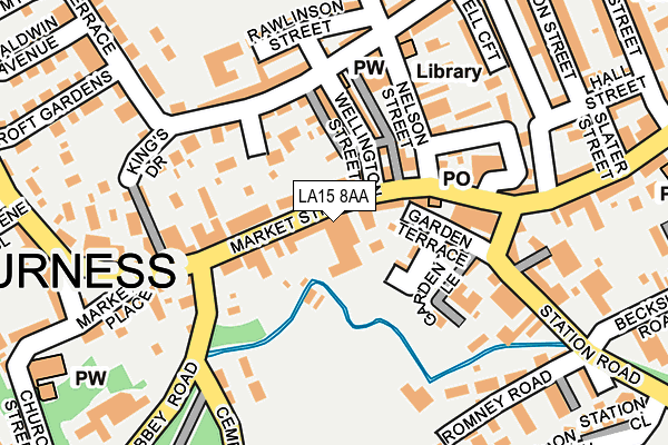 Map of HAPPY HANGERS LTD at local scale