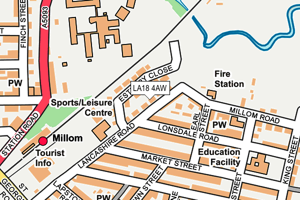 Map of DEANO'S CHIPPY LIMITED at local scale