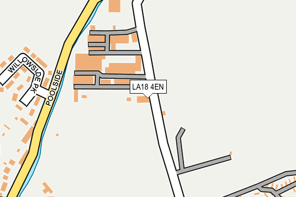 LA18 4EN map - OS OpenMap – Local (Ordnance Survey)