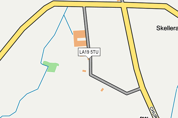 LA19 5TU map - OS OpenMap – Local (Ordnance Survey)