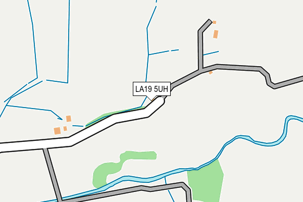 LA19 5UH map - OS OpenMap – Local (Ordnance Survey)