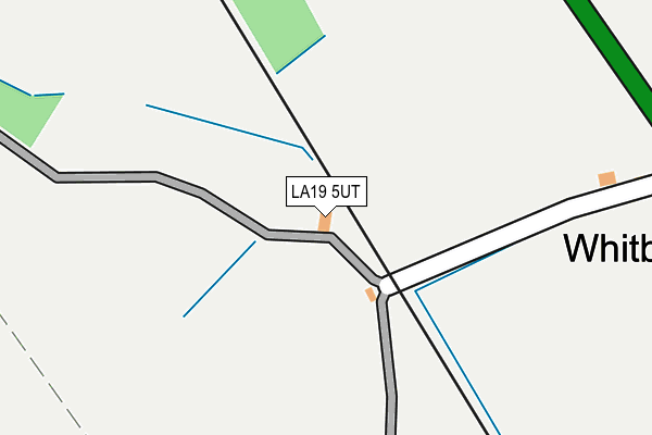 LA19 5UT map - OS OpenMap – Local (Ordnance Survey)
