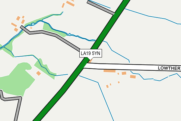 LA19 5YN map - OS OpenMap – Local (Ordnance Survey)