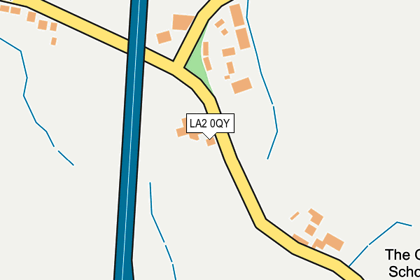 LA2 0QY map - OS OpenMap – Local (Ordnance Survey)