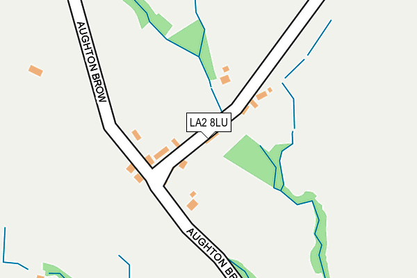 LA2 8LU map - OS OpenMap – Local (Ordnance Survey)