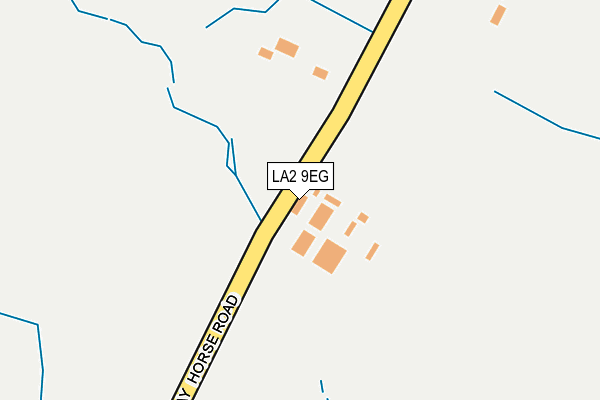 LA2 9EG map - OS OpenMap – Local (Ordnance Survey)