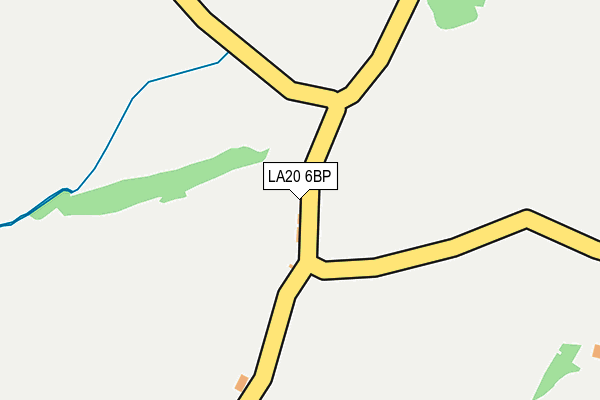 LA20 6BP map - OS OpenMap – Local (Ordnance Survey)