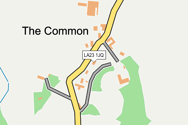 LA23 1JQ map - OS OpenMap – Local (Ordnance Survey)