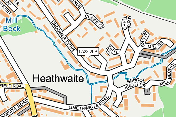 Map of ANDREW BACKHOUSE CHIMNEY SWEEP LIMITED at local scale
