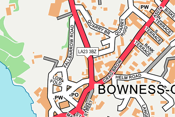 Map of SEAFARERS (BOWNESS) LIMITED at local scale