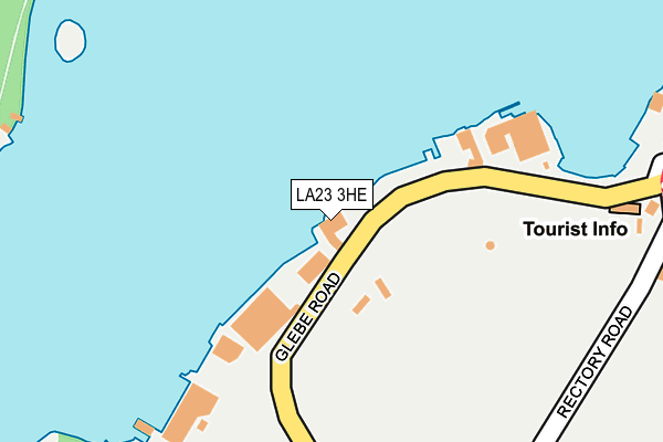 LA23 3HE map - OS OpenMap – Local (Ordnance Survey)