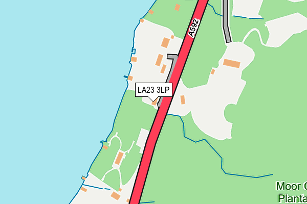 LA23 3LP map - OS OpenMap – Local (Ordnance Survey)