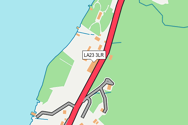LA23 3LR map - OS OpenMap – Local (Ordnance Survey)