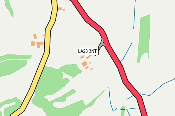 LA23 3NT map - OS OpenMap – Local (Ordnance Survey)