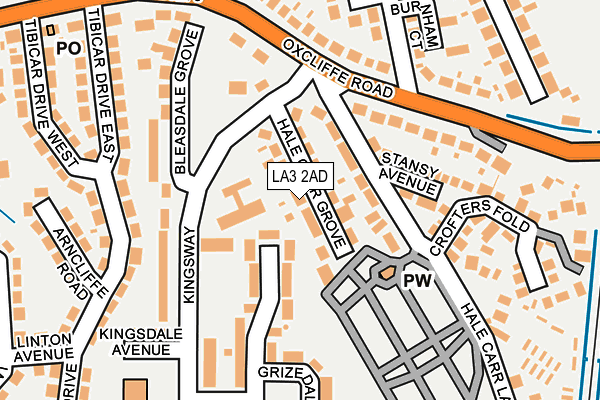Map of BAY LANDSCAPING SERVICES LIMITED at local scale