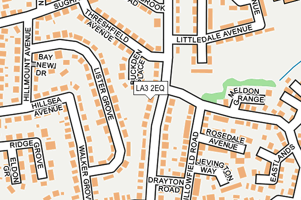 LA3 2EQ map - OS OpenMap – Local (Ordnance Survey)