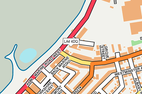 Map of BAY SPORTS BAR LTD at local scale