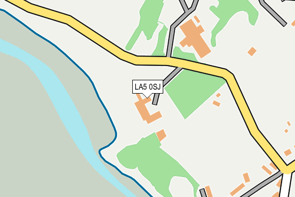 LA5 0SJ map - OS OpenMap – Local (Ordnance Survey)