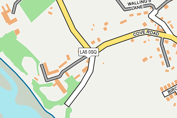 LA5 0SQ map - OS OpenMap – Local (Ordnance Survey)
