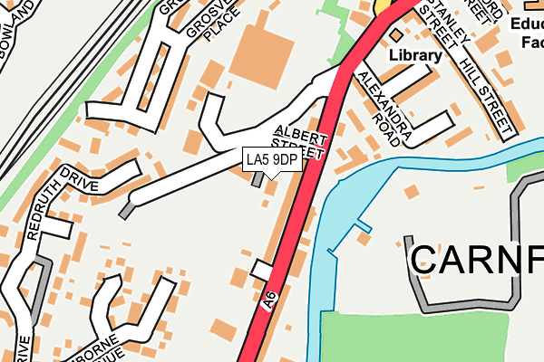 LA5 9DP map - OS OpenMap – Local (Ordnance Survey)