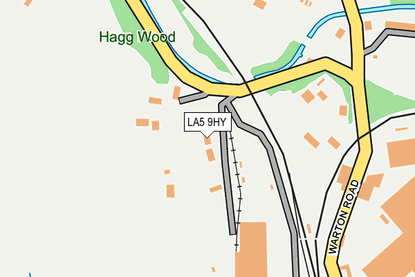 LA5 9HY map - OS OpenMap – Local (Ordnance Survey)