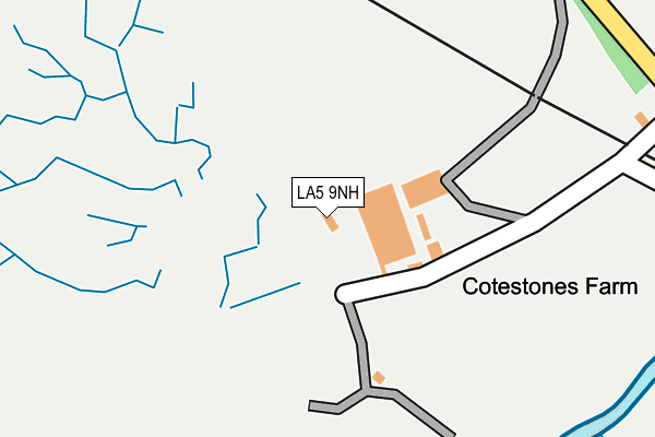 LA5 9NH map - OS OpenMap – Local (Ordnance Survey)