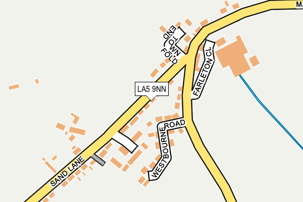 LA5 9NN map - OS OpenMap – Local (Ordnance Survey)