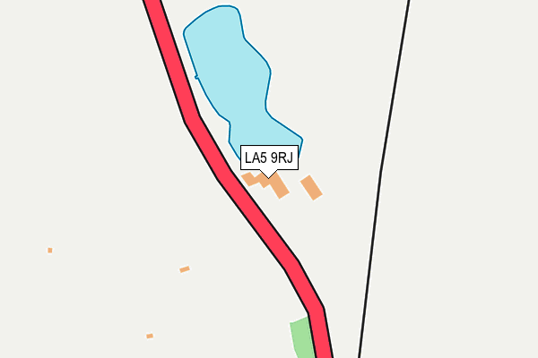 LA5 9RJ map - OS OpenMap – Local (Ordnance Survey)