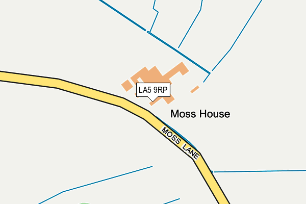 LA5 9RP map - OS OpenMap – Local (Ordnance Survey)