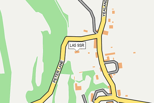 LA5 9SR map - OS OpenMap – Local (Ordnance Survey)