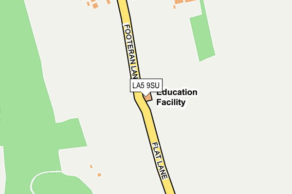 LA5 9SU map - OS OpenMap – Local (Ordnance Survey)