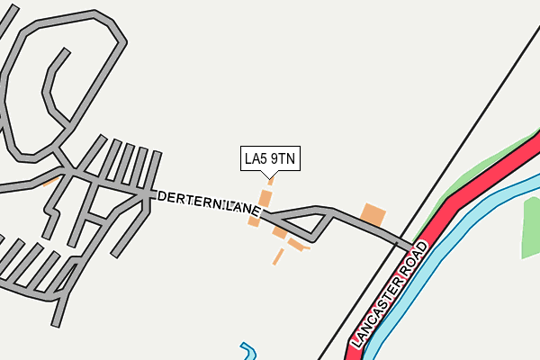 LA5 9TN map - OS OpenMap – Local (Ordnance Survey)