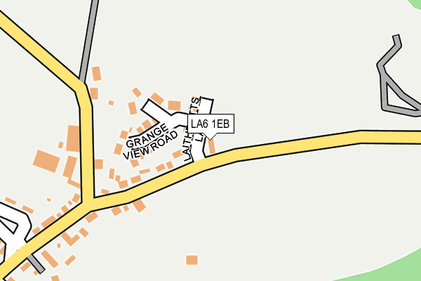 LA6 1EB map - OS OpenMap – Local (Ordnance Survey)