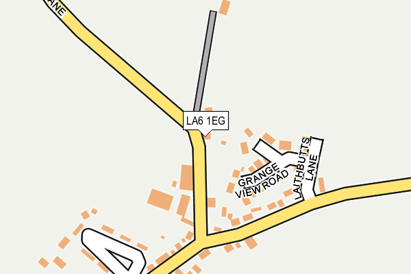 LA6 1EG map - OS OpenMap – Local (Ordnance Survey)