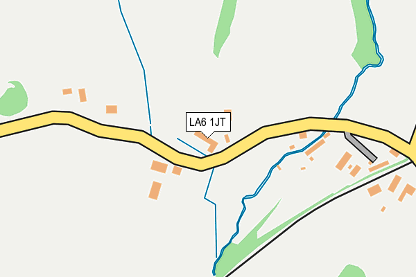 LA6 1JT map - OS OpenMap – Local (Ordnance Survey)