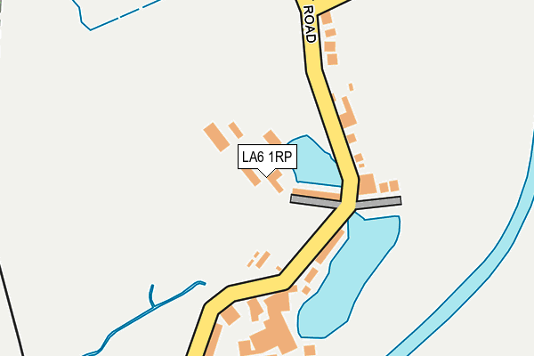 LA6 1RP map - OS OpenMap – Local (Ordnance Survey)