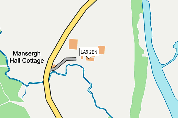 LA6 2EN map - OS OpenMap – Local (Ordnance Survey)