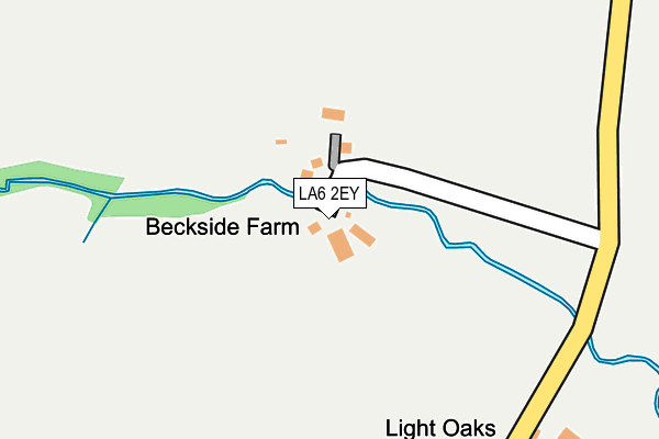 LA6 2EY map - OS OpenMap – Local (Ordnance Survey)