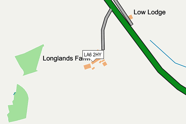 LA6 2HY map - OS OpenMap – Local (Ordnance Survey)